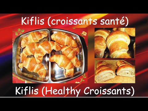 Traditional Artisan Bakery-Style Sourdough kifli croissants / kiflis au levain