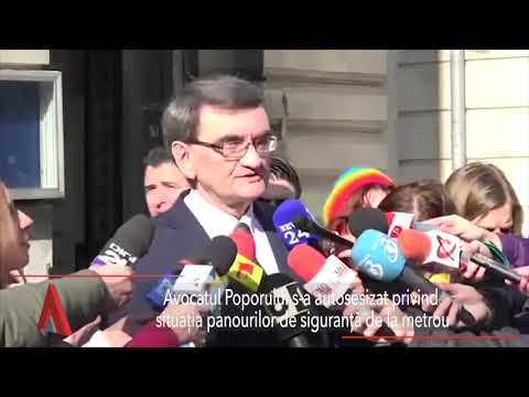 Stiri Mediafax 01 Martie - Avocatul Poporului s-a autosesizat privind situaţia de la metrou