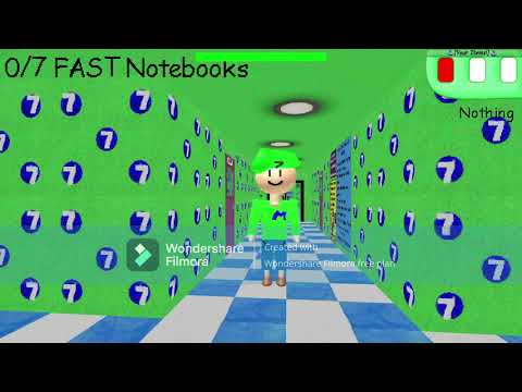 Losky's Basics Learn Your Luck Skills! Super Duper Ultra Fast - Baldi's Basics V1.4.1b Mod