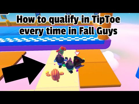 How to qualify on tiptoe every time in Fall Guys