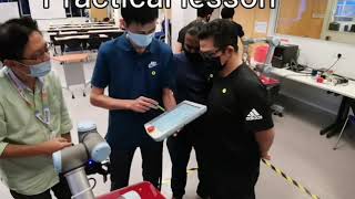 Pratt&Whitney Component Solutions Pte Ltd at Temasek Poly for ESTP on Robotics and Adaptation course