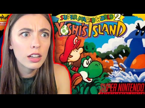 FIRST TIME PLAYING YOSHI'S ISLAND