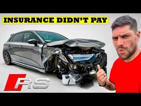 I BOUGHT A £72,000 2026 BRAND NEW CRASHED AUDI RS3!...