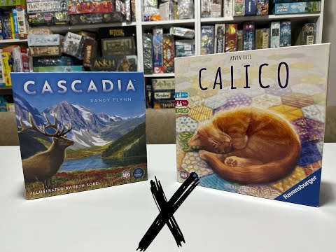 Batalha de BGs: Cascadia versus Calico