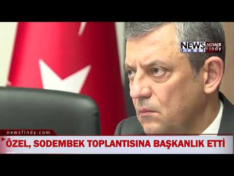 Özgür Özel, Sosyal Demokrat Belediyecilik Eşgüdüm Konseyi Toplantısına başkanlık etti