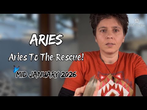 ARIES ♈︎ MID JANUARY 2026 - "Aries To The Rescue!" [MID MONTHLY Reading]