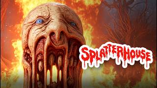 💀 Splatterhouse AI Remake – All Gruesome Bosses & the Haunting Ending!