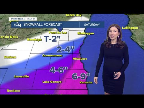 Winter Weather Warnings, Advisories issued for SE Wisconsin Friday, into the weekend