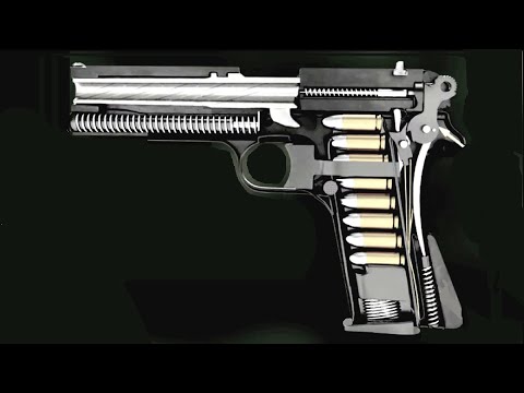 3D Animation: How a Pistol works