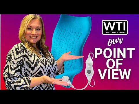 Cure Choice Large Electric Heating Pads - WTI product video review