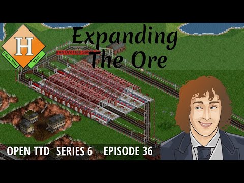 Expanding The Ore - 🚂 OpenTTD 🚄 UK Quad Challenge Lets Play S6 E36