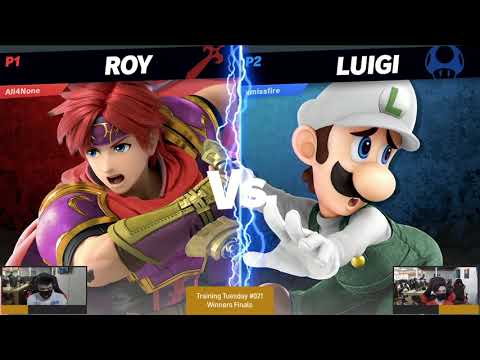 All4None (Roy) vs GuyGuy (Luigi) | Training Tuesday 6/8/2021 Winners Finals