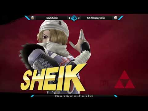 Gambit: Falln Winners Quarters - SAK|Saiki (Sheik) vs SAK|Spearwing (Robin/Bowser)