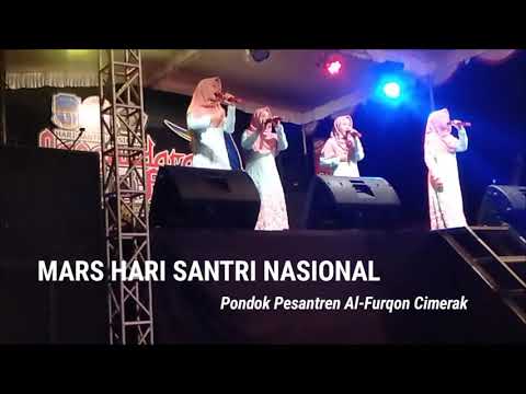 Mars HSN santri putri P.P Al-Furqon Cimerak Pangandaran.