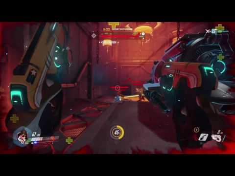 Overwatch Launch MP gameplay pt6 - Another Tracer Match; I Like Her!