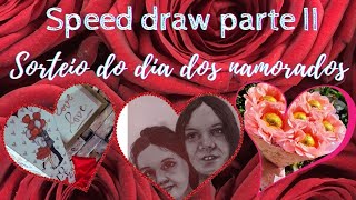 speed draw desenho realista. [minhas filhas] veja como participar do sorteio do buqu de chocolate.