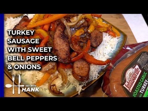 Johnsonville Turkey Sausage with Sweet Bell Peppers and Onions Stir Fry Recipe