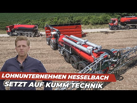 Contractor HESSELBACH relies on liquid manure technology from KUMM Technik | testimonial