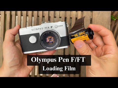Olympus Pen F/FT Loading Film Tutorial