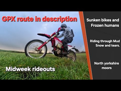 A soggy ride in the North Yorkshire Moors