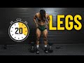 20 Min Dumbbell Workout To Build Stronger Leg Muscles