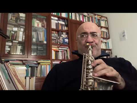 When i fall..with soprano sax curved