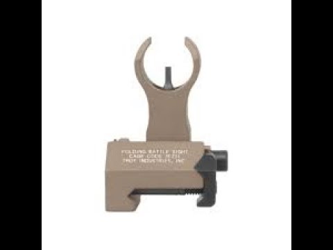 Troy Industries Front Folding HK Style Battle Sight (Flat Dark Earth)