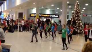 Flash mob at Gatwick Airport 2014 - South Coast Crew