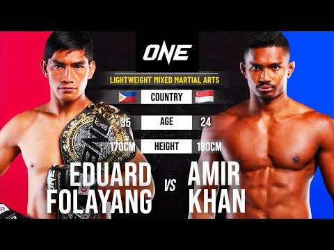 Eduard Folayang vs Amir Khan full fight