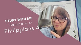 PHILIPPIANS 4 | Bible Study With Me | Free Printable Study Guide of Philippians
