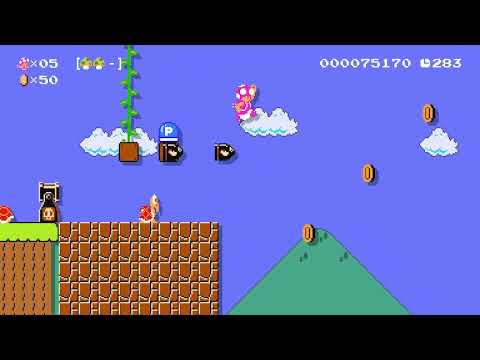 Super Mario Maker 2 - Endless Challenge Normal Assuming #78 S1 with Toadette
