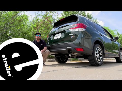 etrailer | Installation: Curt Trailer Hitch Receiver on a 2022 Subaru Forester