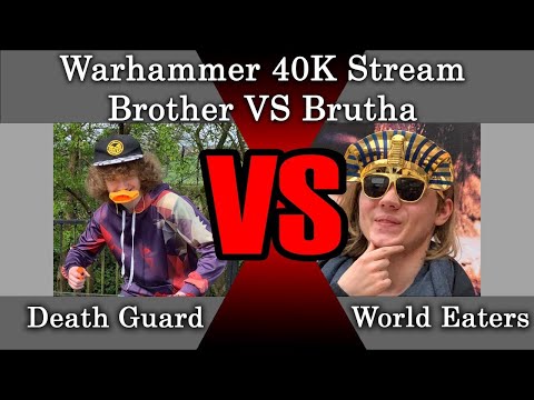 Warhammer 40k Tabletop Sim. 800pts: World Eaters VS Death Guard