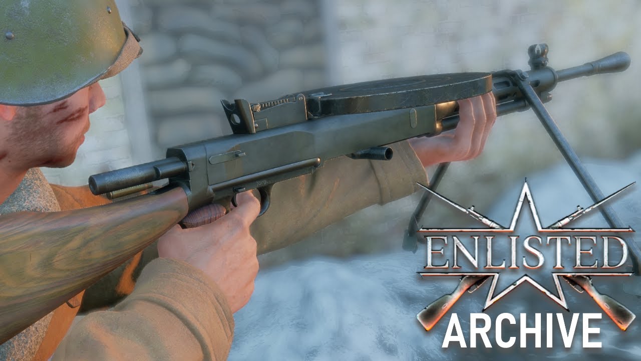 Enlisted Showcase - Degtyaryov DPM-44