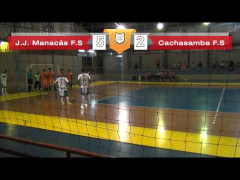 J  J  Manacás x Cachasamba - 6ª Copa J&E de Futsal - Série Ouro