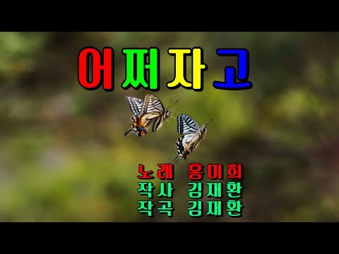 어쩌자고 / 홍미희(자막 가사)