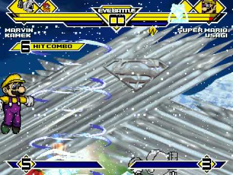 daikeru123 MUGEN Team Battles Episode 2-StavrosSkunk (Old)