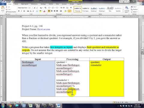 Using Math Max And Math Min In A Java Program