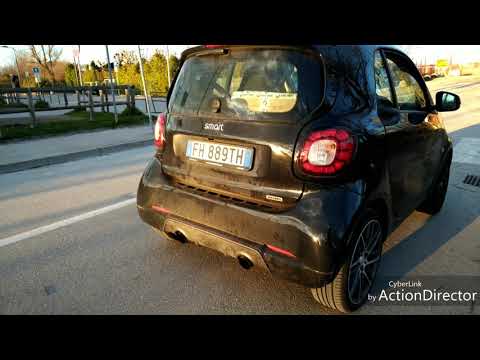 Brabus Smart 453 remap exhaust flame 2