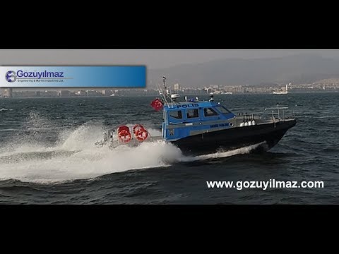Gözüyılmaz Engineering & Marine Industries - HDPE PATROL BOAT (GM P/H -1300)