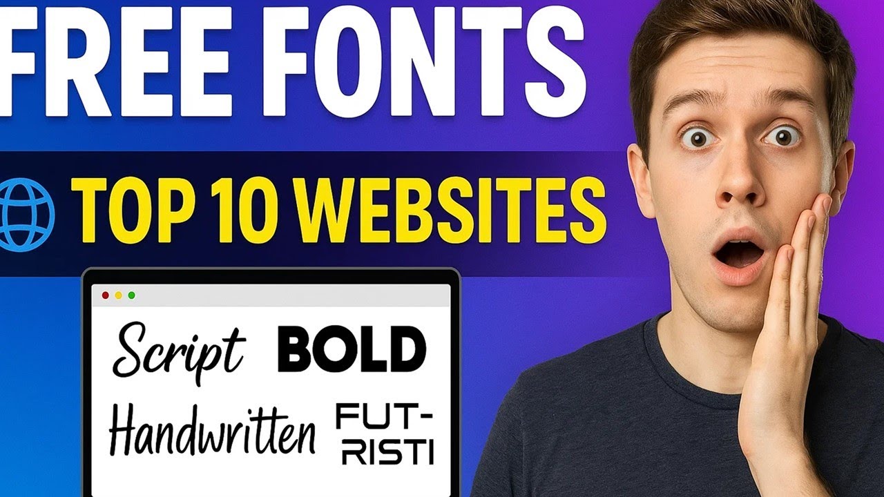 Top 10 Websites to Download Free Fonts (No Signup Needed!)