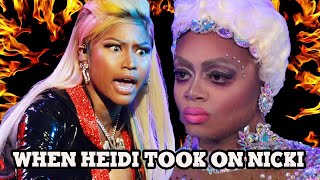 WHEN HEIDI N CLOSET TOOK ON NICKI MINAJ! THE BEHIND THE SCENES DETAILS video