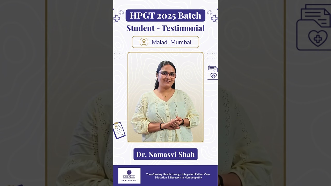 Transforming Homoeopathic Practice  | Dr. Namasvi Shah's Journey  #Homoeopathy #HPGT2026