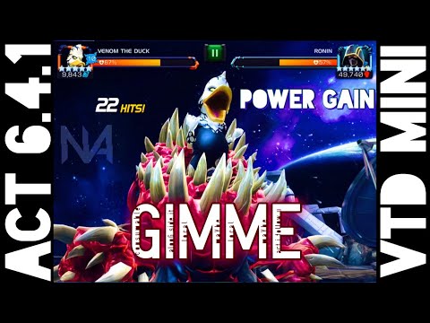 Act 6.4.1 Gimme Path with Venom the Duck and Nick Fury vs Venom the Duck Miniboss