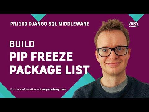 Create PIP package list | Django Project | SQL Inspection Middleware | 2 thumbnail