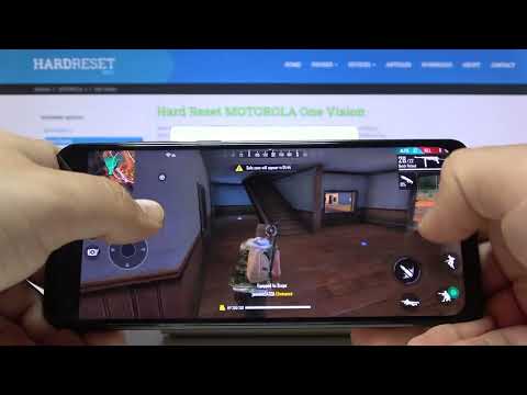 Test Garena Free Fire Gameplay on MOTOROLA One Vision – High Graphics Checkup