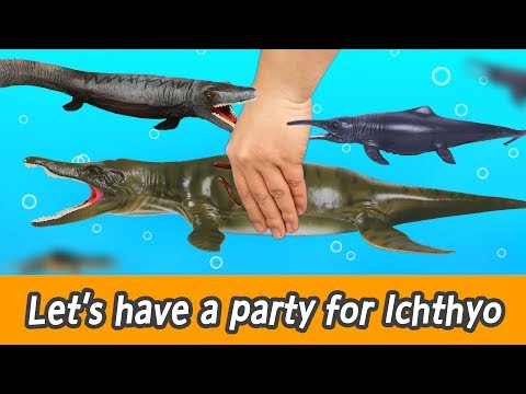 [EN] #92 Let's have a party for Ichthyosaurus , learn insects, animals nameㅣCoCosToy