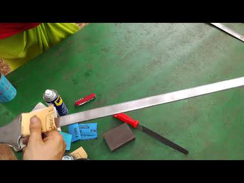 How to clean your HEMA swords