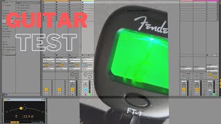 Video thumbnail for Fender FT 1 Pro Clip Tuner | Guitar Test by Left Bass Fingers