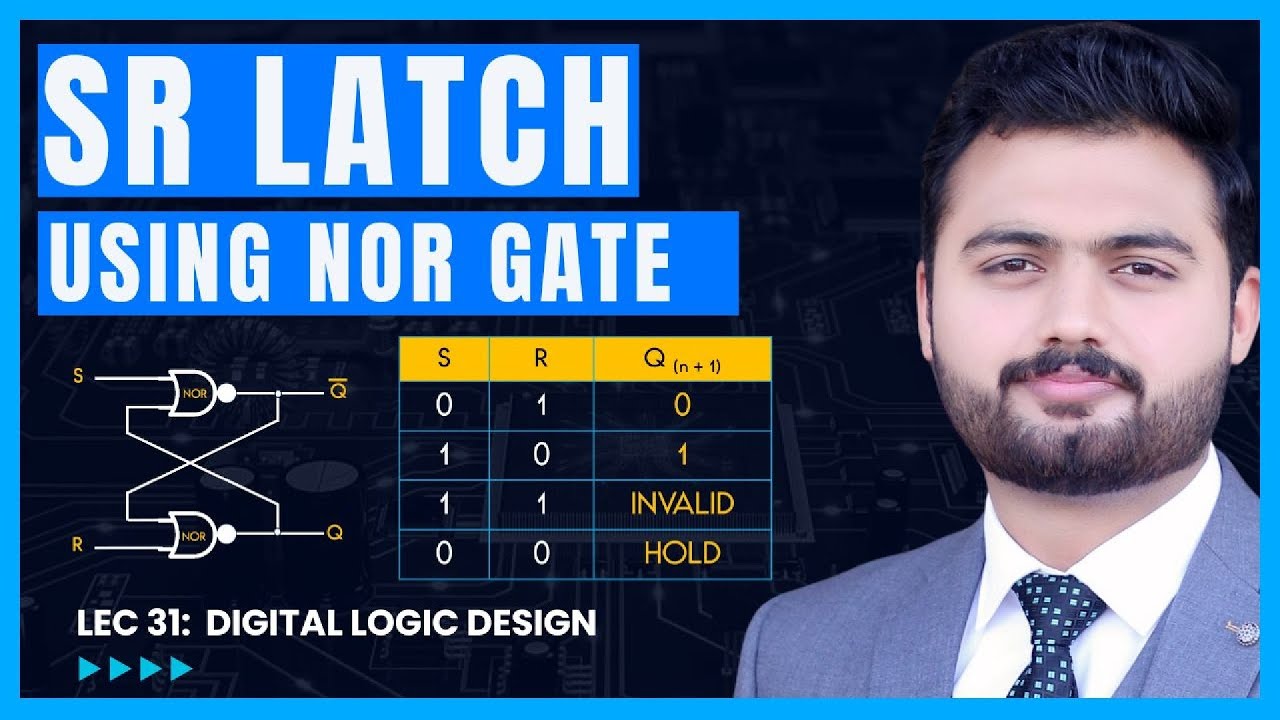 SR Latch Using NOR Gate | Working, Truth Table & Circuit